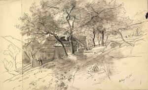 イェセニカーンの木造の小屋 作： Ladislav Benesch